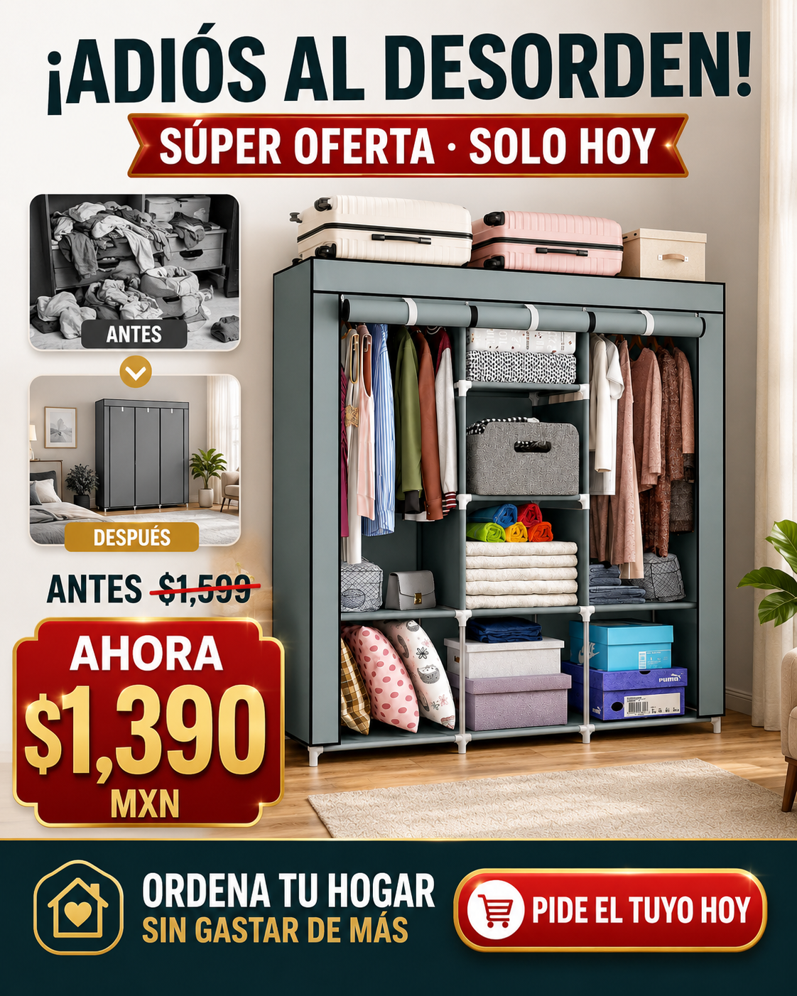 Closet Armario Pegable