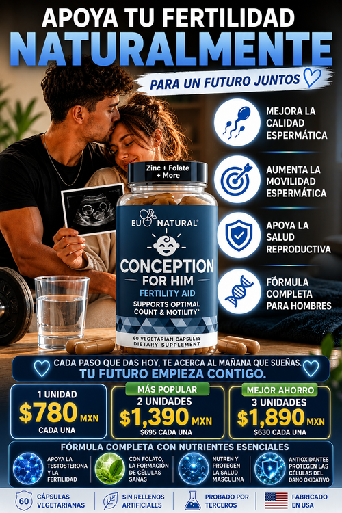 Suplemento Conception For Him Fertilidad